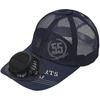 Summer Solar Charging Fan Cap Outdoor Sports Mesh Baseball Cap (8-16 Hours)