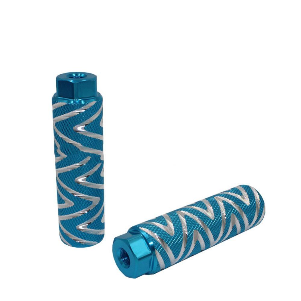 1 Pair Easy To Install Bike Footrest Lever Axle Pegs Weight-bearing Bike Bicycle Pedals  Scooter