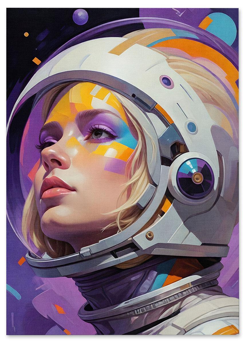 

Plakat astronauta kosmos 30x40 cm