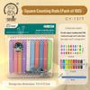 Counting Rods Math Tools for 1st & 2nd Graders: Arithmetic Learning Sticks for Primary Students.