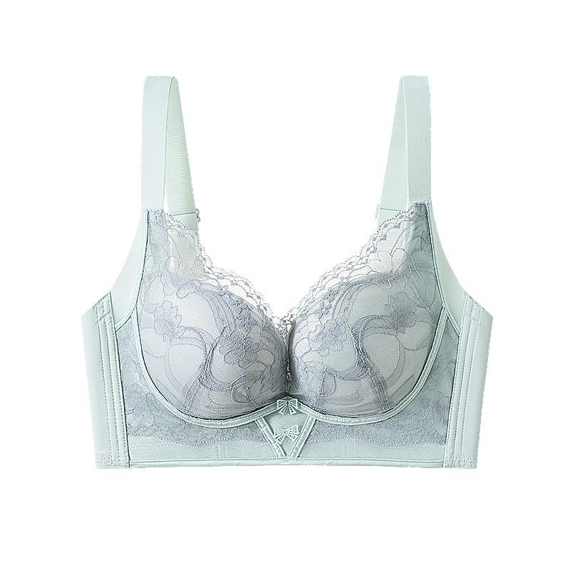 No steel ring, no magnetic collection of secondary breasts, Modal slippery massage cup underwear, women's small breasts gather, anti-sagging 