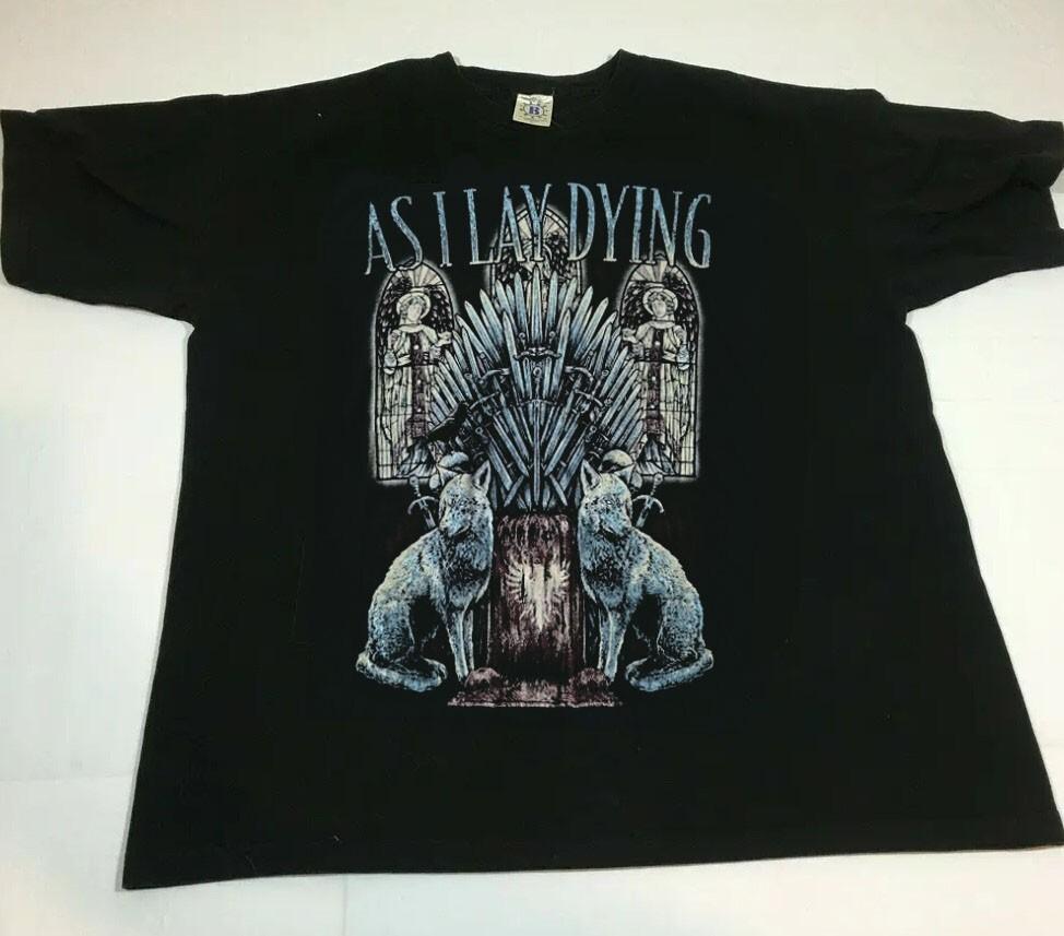 As I Lay Dying Metalcore band black gift for fan Unisex T-Shirt M