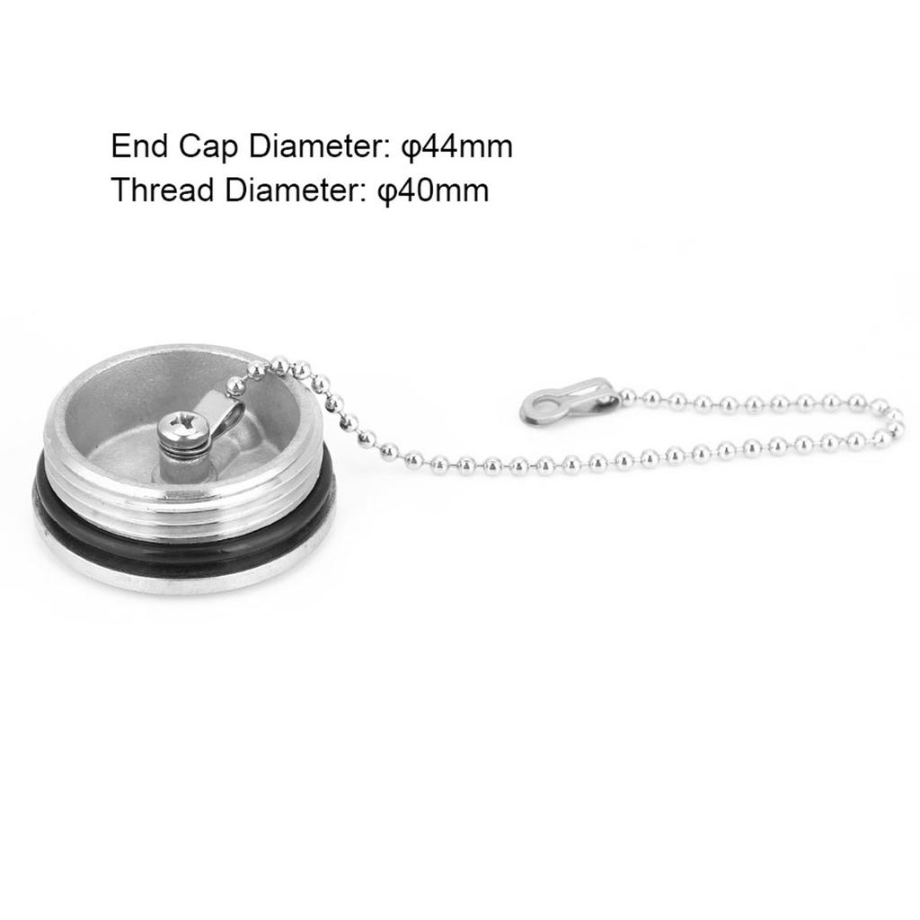 Boat Fuel Tank Cap 316 Stainless Steel Polished Marine Boat Fill Port Marine Hardware