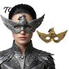 Professionelles Cosplay Requisit Adler Maske, Realistische Vogel Halbgesichts Maske Verstellbar Maskerade für Halloween, Karneval Party Kostüm Retro Halloween