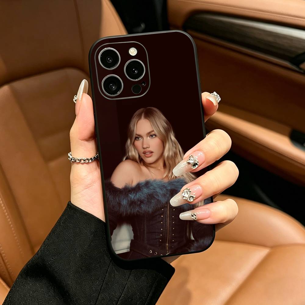 F-Freya Skye Singer Phone Case For iPhone 17,16,15,14,13,12,11 Pro Max,16Plus,XS Soft Black Cover