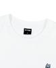 DISTN9NE Basic Small Embroidered Short Sleeve T-Shirt Lq7Tu437_White