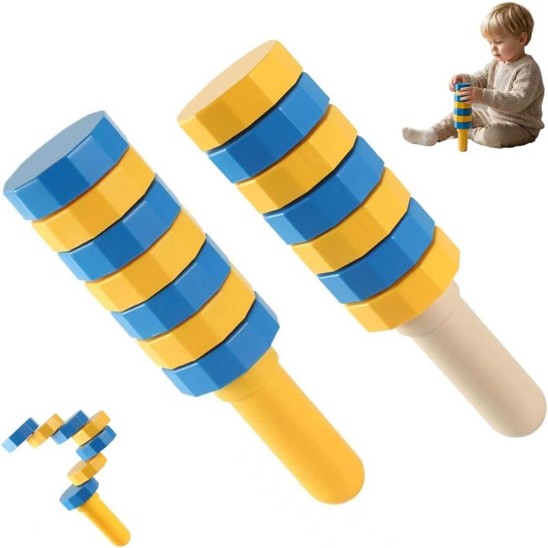 

Magnetic Handheld Balancers 360°Balance Column Challenge Set Hand Eye Coordination Sensory Balance Toy For Kids, Coordination & Motor Skills 2PCS