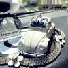 Elegant Car Interior Decor: Stylish Lady Dashboard Ornaments
