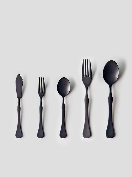 NICOTT Nicotte Balance Столовые приборы Черная серия СДЕЛАНО В ЯПОНИИ cake fork