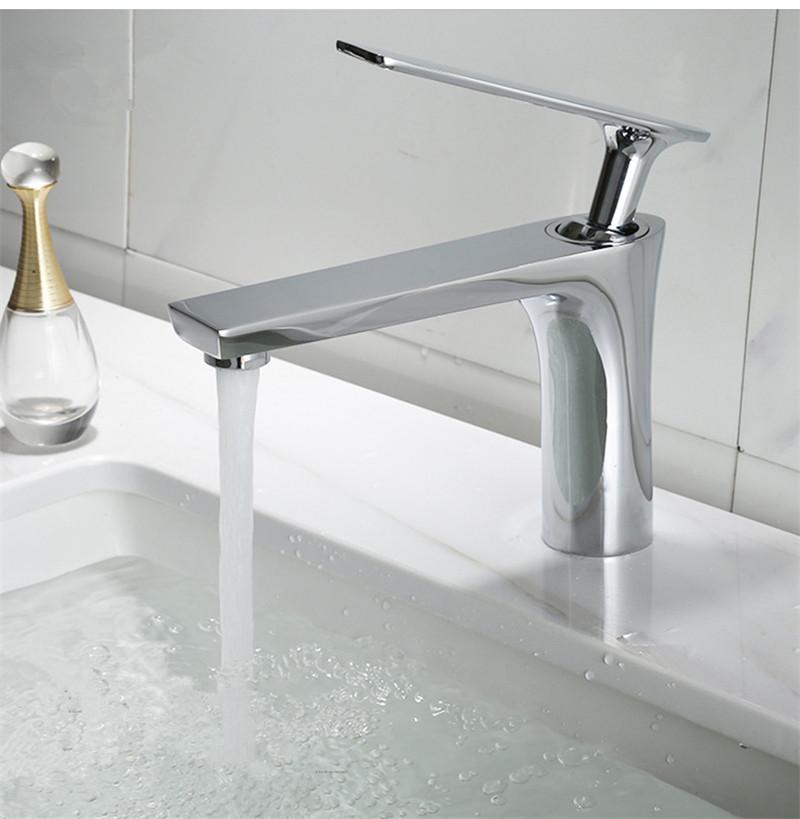 

Tuqiu смеситель для ванной комнаты пистолет серый латунный смеситель для раковины в ванной комнате смеситель для холодной и горячей воды кран для раковины настенный матовый золотой кран