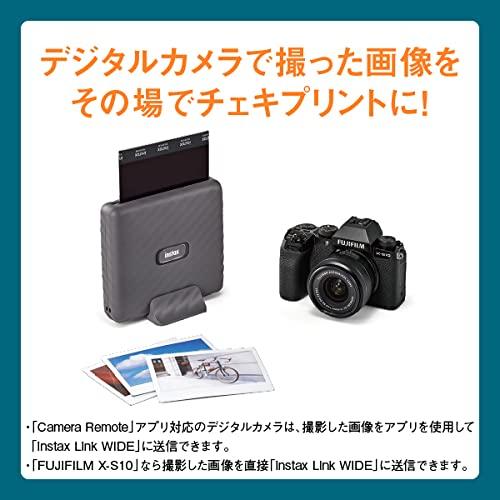 FUJIFILM Wide Format Smartphone Printer instax Link WIDE Ash White INS LINK WIDE A WHITE "Instax"