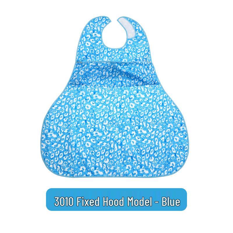 Shan Hai Kang Waterproof Stain-proof Adult Dining Bib, Large Size for Elderly.
