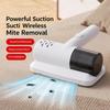 Portable Bed Vacuum Cleaner Wireless Handheld Mattress Deep Clean Dust Removal for Home Hotel Dormitory