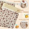 2 Pack Beeswax Bread Bags for Sourdough,Reusable Cotton Beeswax Bag for Homemade Bread,Freezer-Friendly Freshness Preservation Storage To Keep Fresh