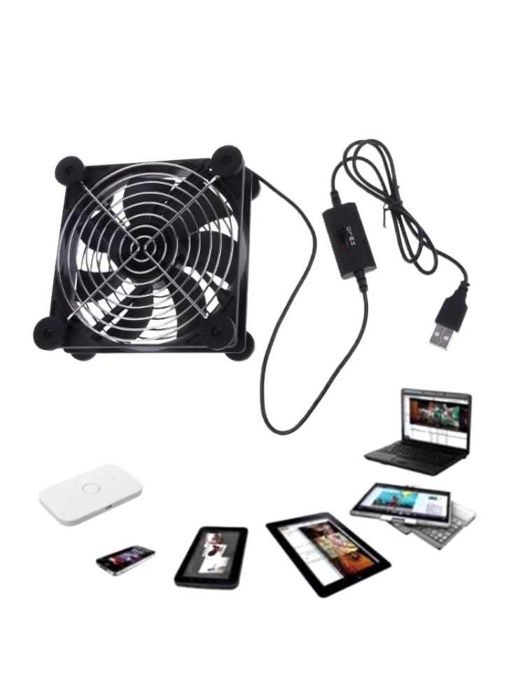 120mm Variable Speed Fan for Router Modem Receiver DVR -Box TV-Box Stereo Cooling   Bearing
