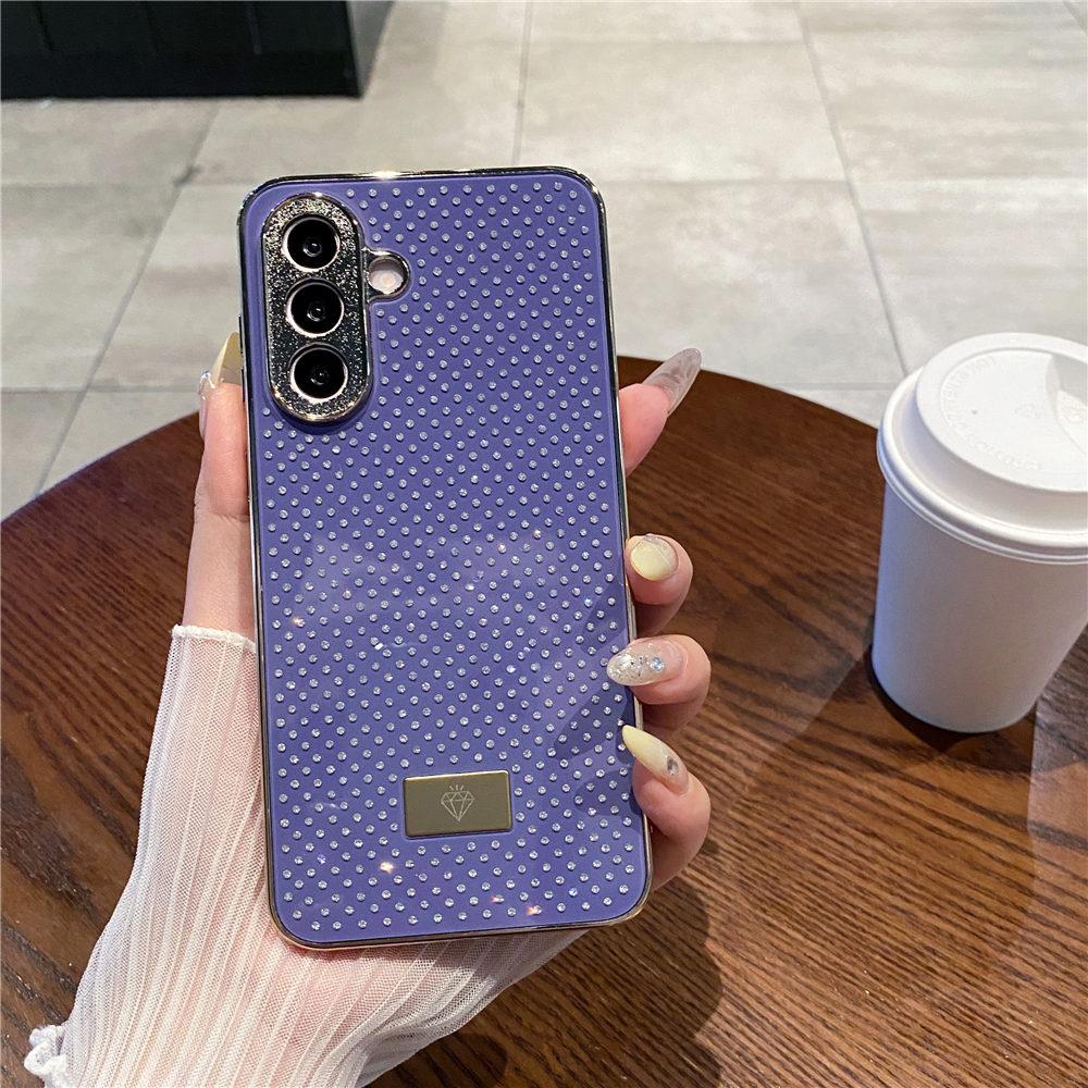 Glitter Diamond Electroplating Phone Case For Samsung Galaxy A56 A55 A54 A53 A36 A35 A34 A26 A25 A24 A15 A16 A14 A06