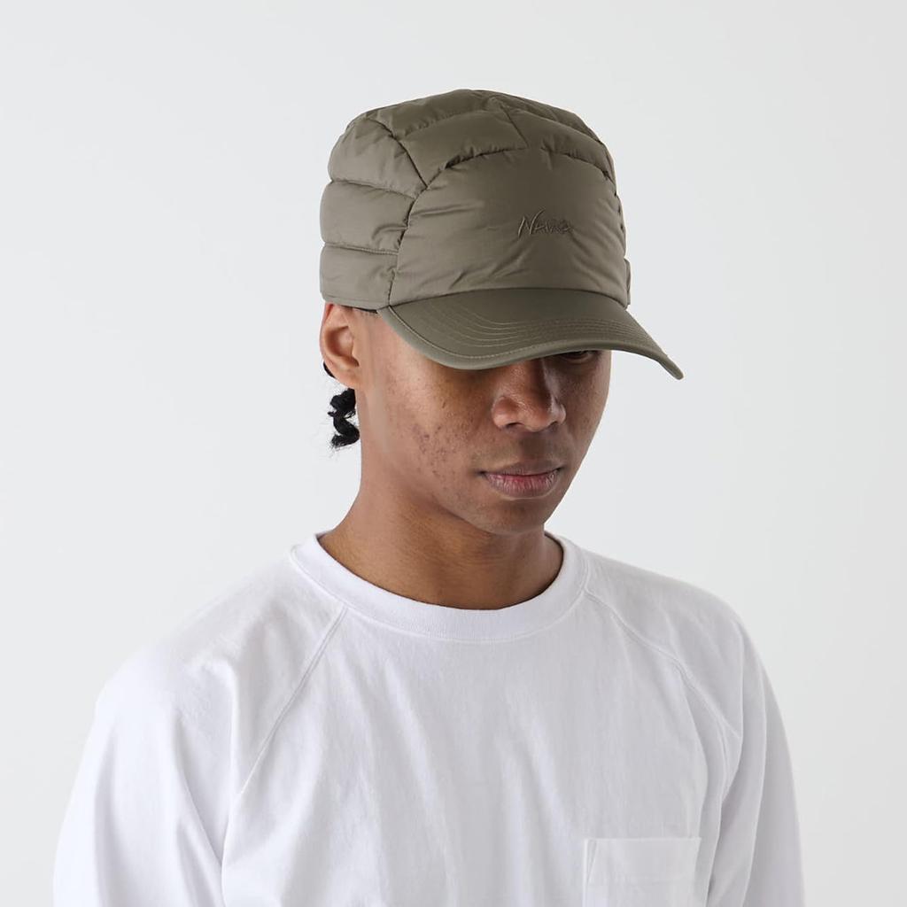 AURORA TEX DOWN DUCK BILL CAP MEDIUM GRAY [NANGA] Men's M.GRY