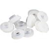 High-Temp Resistant Silicone Convex Washer for 4/6-Point Shower Hose with Mid-Convex Gasket