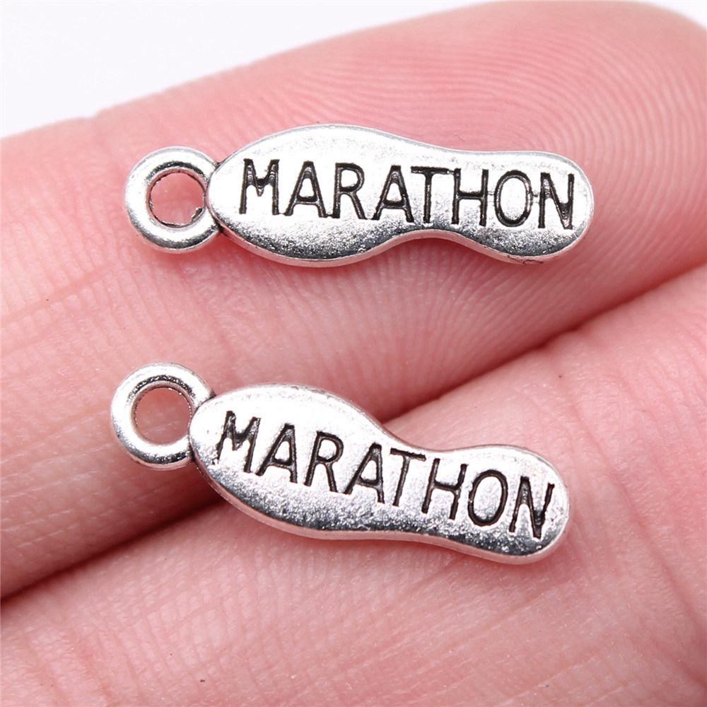 Charms Rectangle Tags Badges Friendship Pendants Minimalist Jewelry Components QC104