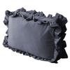 This Ruffled Storage Bag with Cushions Can Be Used To Store Blankets, Towels, and Blankets. It's Washable and Convenient for Car Storage. Also