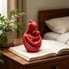 New Mom Gifts 3D Printed Abstract Mother And Baby Sculpture for Nursery Kids Room Home Decor Baby Shower Supplies
