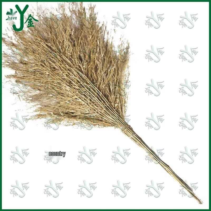 Heavy-Duty Bamboo Road Cleaning Broom
