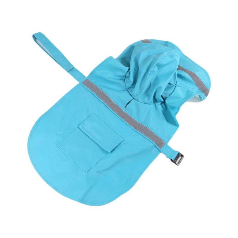 New XXL Reflective Waterproof Dog Raincoat Big Dogs Labrador Golden Hair Husky Satsuma Sustainable Modern All Seasons Pet