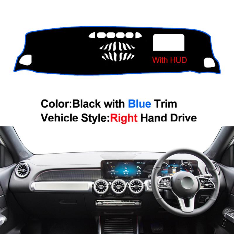 Car Inner Dashboard Cover For Mercedes Benz EQB 2026 2026 Auto Dash Mat Carpet Cape Sun Shade Dashmat Pad