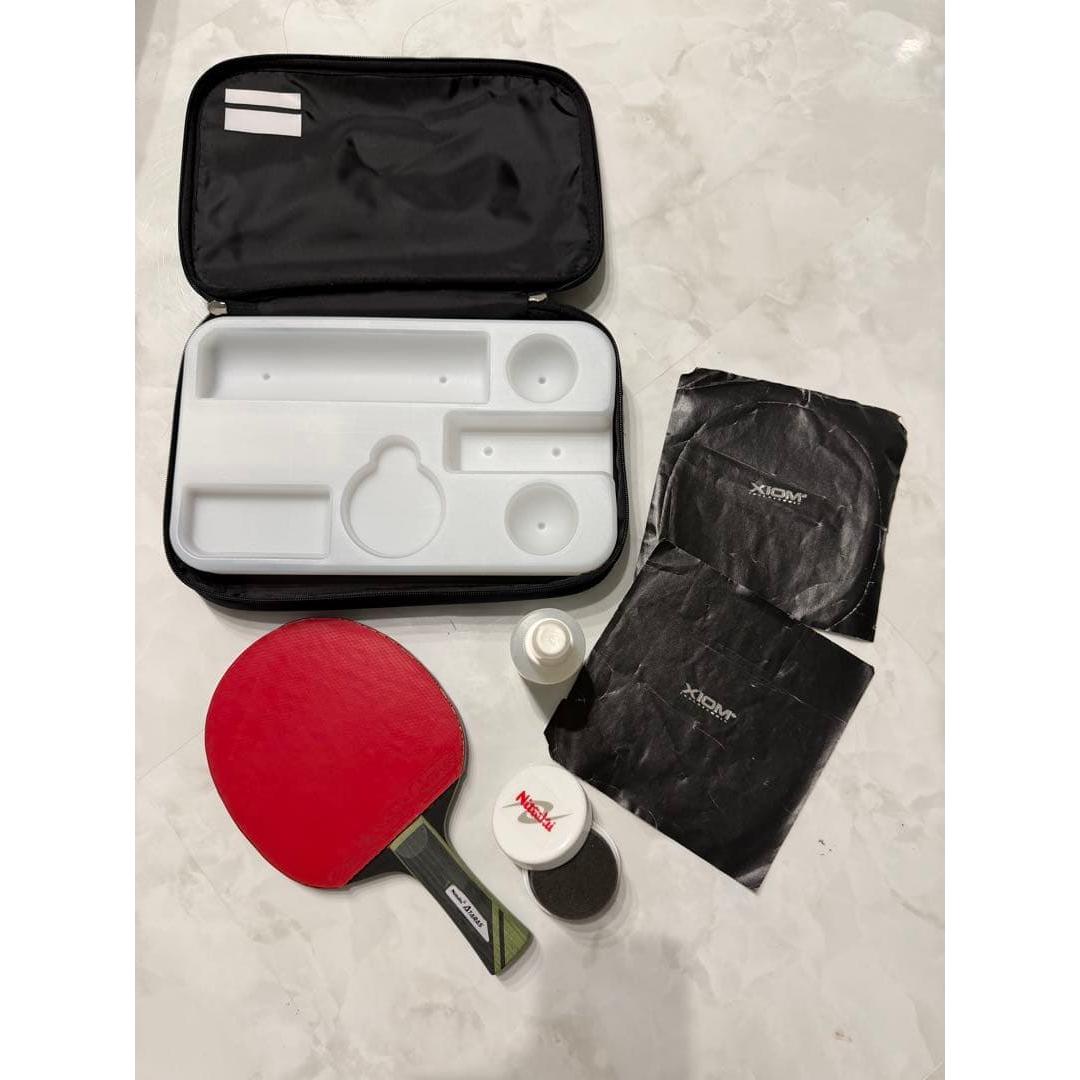 Used Nittaku ATARAS table tennis racket with case