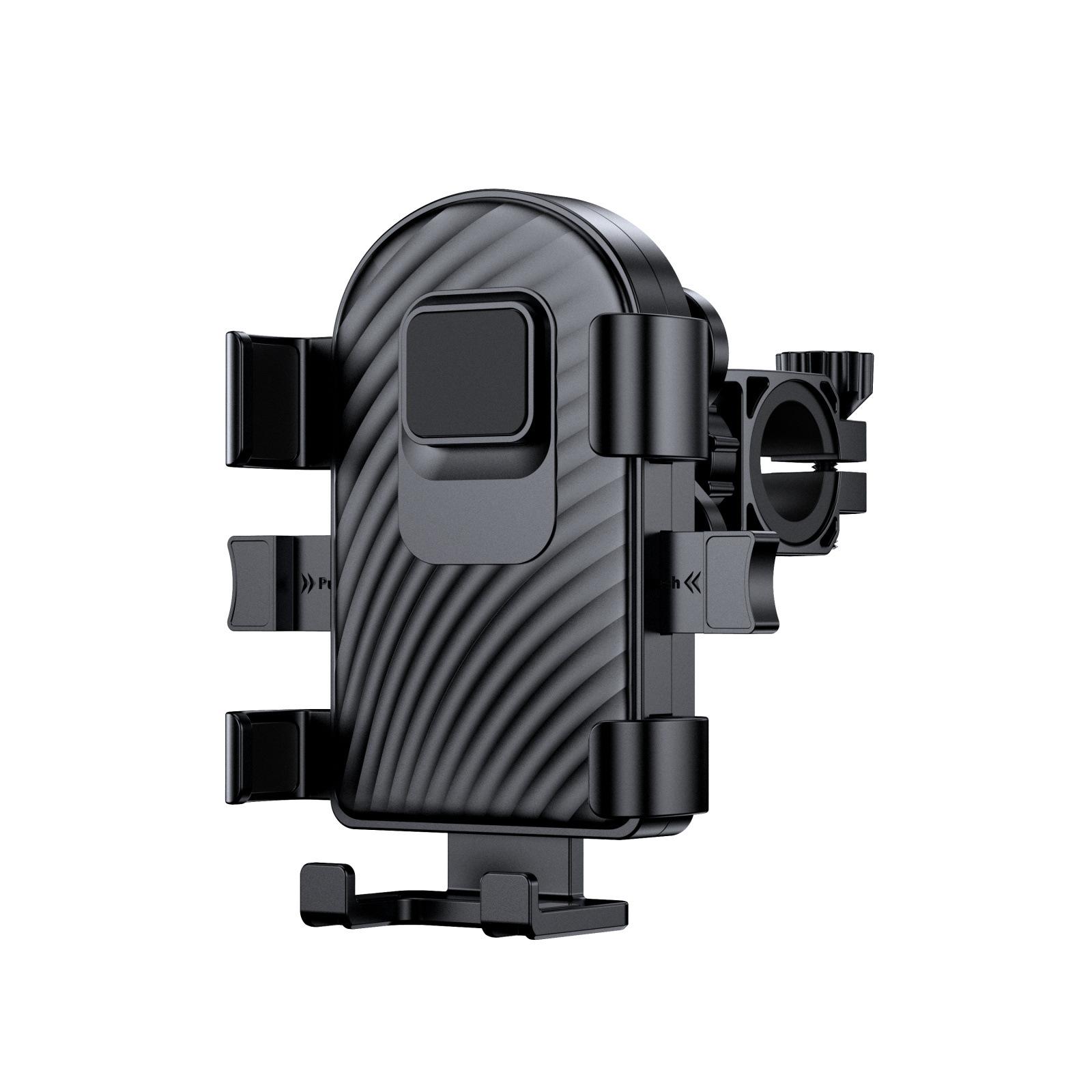 Shockproof Phone Mount for Electric Bike/Motorcycle - Six-Claw Holder for Food Delivery & Navigation Universal Phone