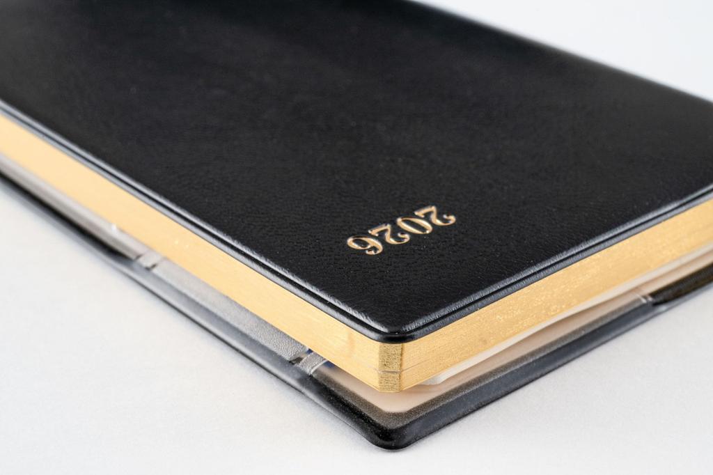 140 Business Takahashi Shoten 2026 Edition Black Weekly Planner Size Planner(Small Edition)1