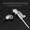 105° Corner Adapter with Handle, Right Angle Screwdriver Bit, Socket, Multi-Function Bit, and Universal Joint