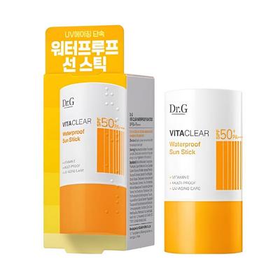 Vita Clear Waterproof Sun Stick SPF50+ PA++++ Portable UV Protection Sunscreen 21g