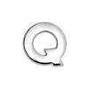 182pcs/lot 8mm 10mm Silver Plain Slide Letter Charms Alphabet A-Z For Bracelet Wristband Keychain Pet Collar DIY Jewelry Making