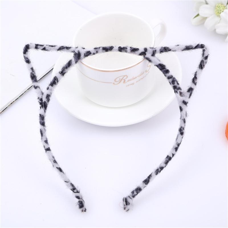 10Pieces Cats Ear Hairhoop Hair Styling Ornament Bendable Hairband For Kids Adults Theme Parties And Everyday Wear