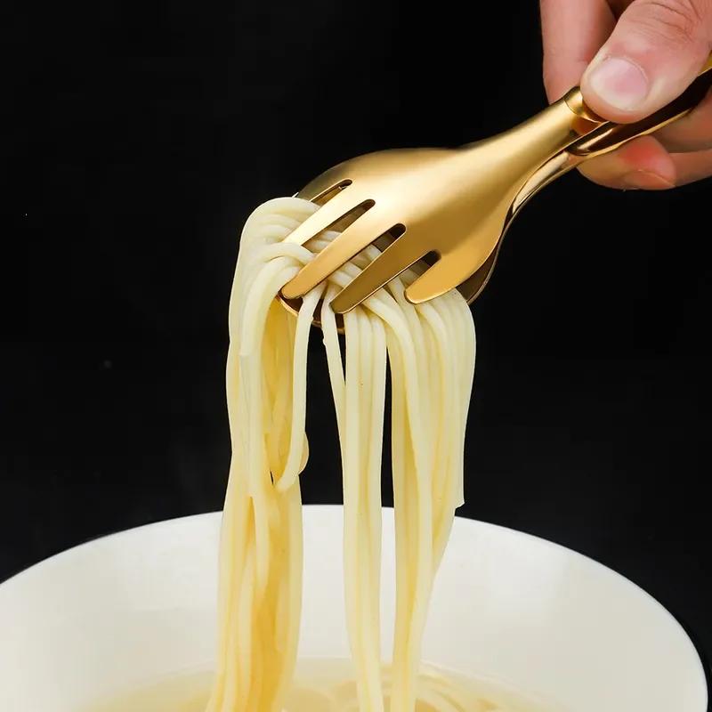 Non-Slip Stainless Steel Food Tongs Meat Salad Bread Serving Tongs BBQ Meat Bread Clip Kitchen Accessories Cooking Utensils