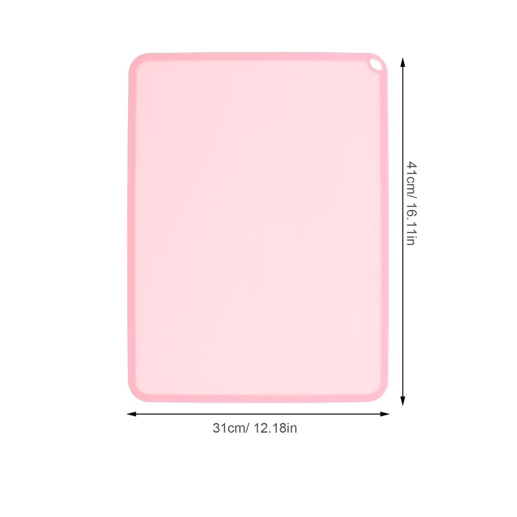 Non Slip Silicone Placemat Heat Resistant Waterproof Easy Clean Table Mat for Children Adults Kitchen Dining Table