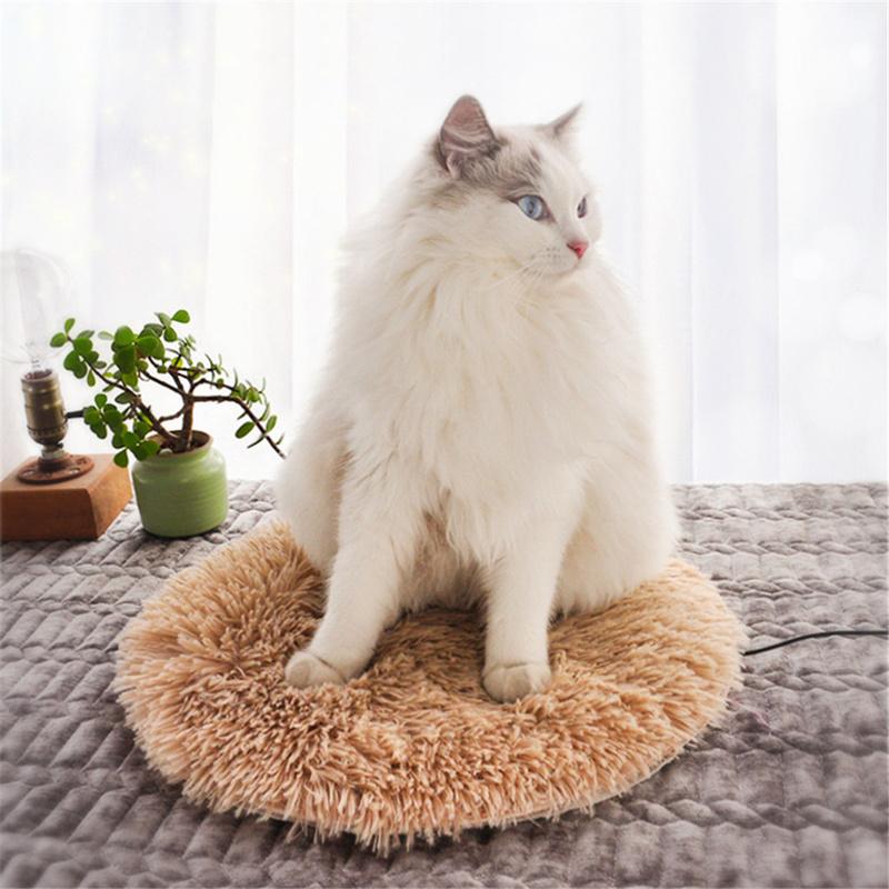 Electric Pet Heat Pad Heater Mat Blanket Dog Cat USB Warmer Bed Winter Plush