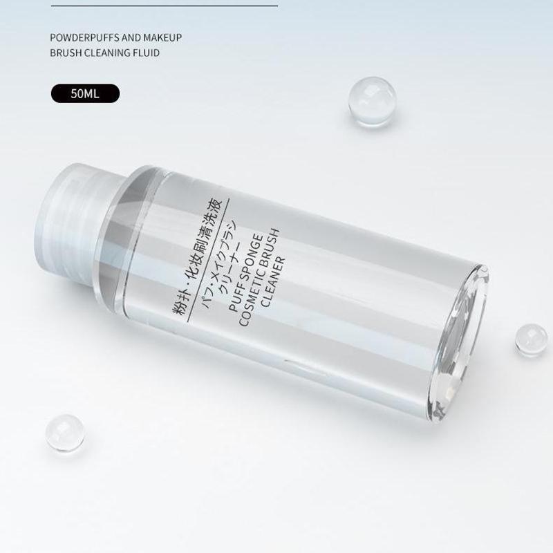 50/80 ml Środek do czyszczenia gąbeczek do makijażu Narzędzie do makijażu Specjalny pędzel Gąbeczka do makijażu Gąbka poduszeczka Narzędzie do czyszczenia makijażu Roztwór czyszczący