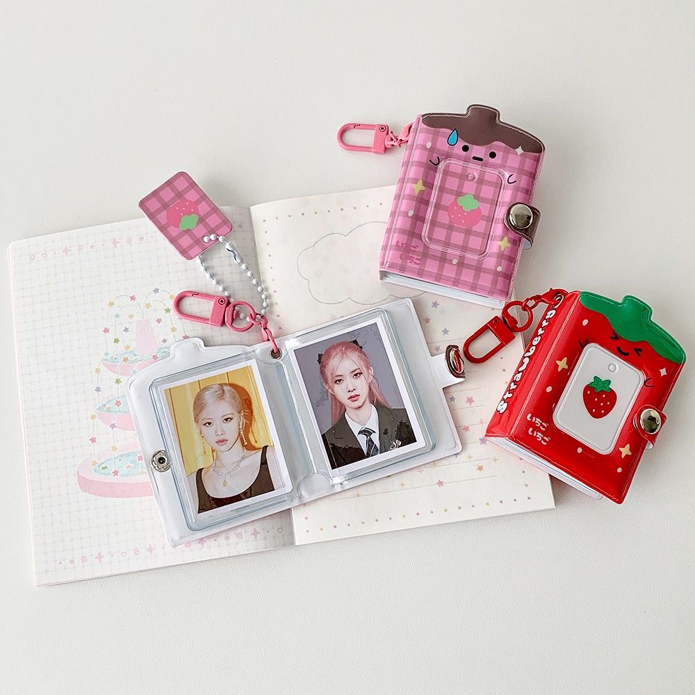 Sleutelhanger Hanger Fotokaarthouder 2-inch Kaartencollectie 2-inch Fotoalbum Idool Kaart Display