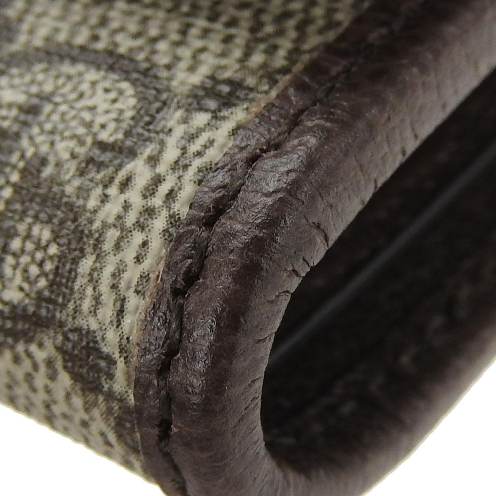 Used GUCCI Key Holder  Off Deer 603732 Sherry GG Supreme Canvas/leather Beige Beige Six Hooks