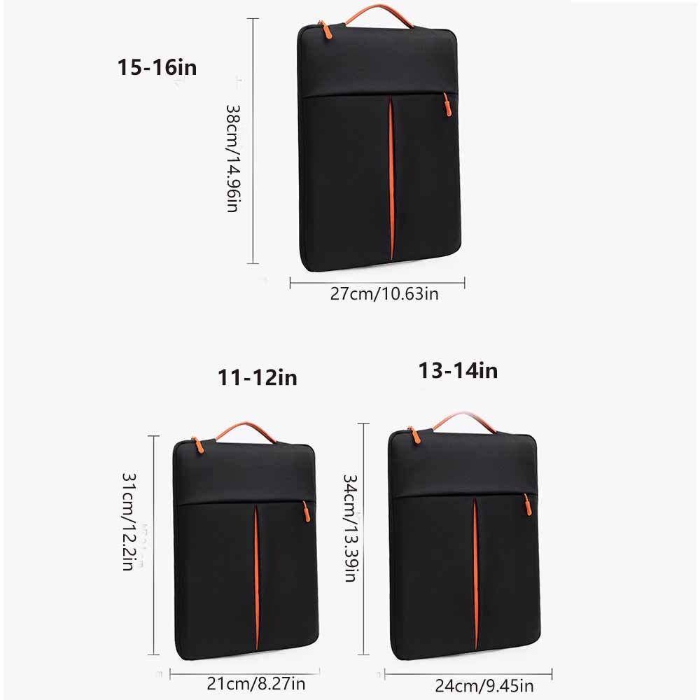 11-15.6 Inch Notebook Pouch Sleeve Shockproof Computer Handbag Portable Laptop Bag Student