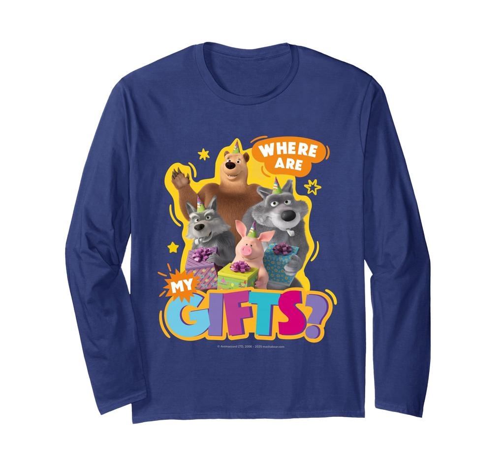 Where are My Friends. Gifts? Long-sleeved T-shirt
