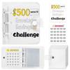 PVC Savings Challenges Book Mini Envelope Savings Challenge Easy To Use Money Saving Binder  Kids