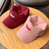 Cotton Outdoor Sun Hat Sun Protection Peaked Cap Adjustable Embroidery Letter Baseball Cap  Sports