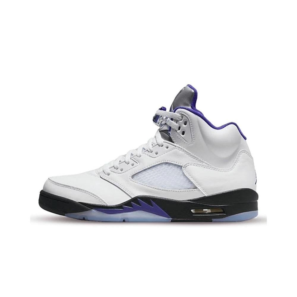 Air Jordan 5 Retro Dark Concord 36.5 bianco