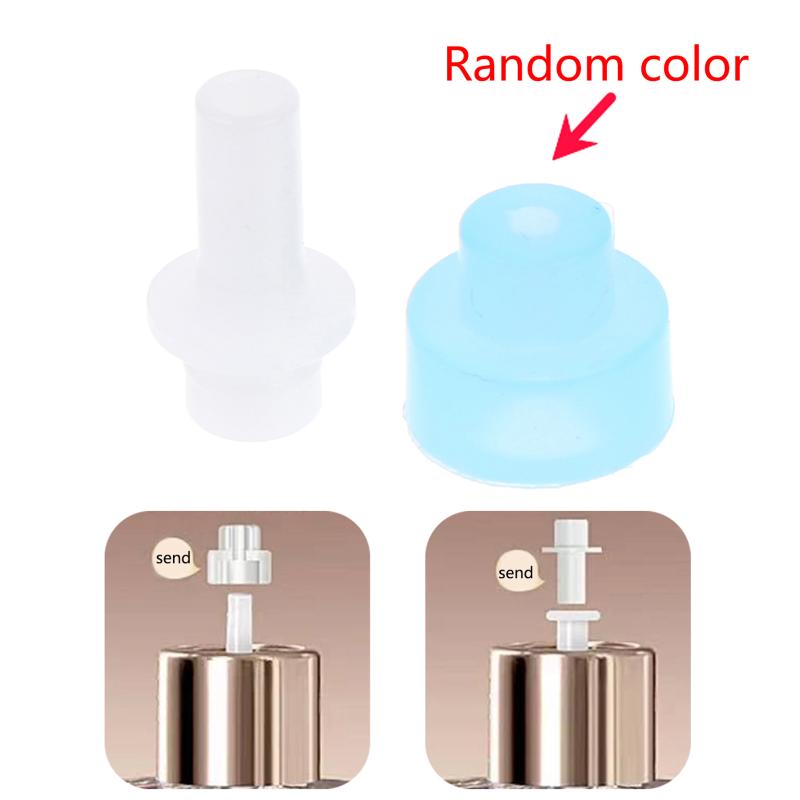 Perfume Bottle Refill Adapter 2Pcs Horn Mouth Nozzle Connector Leak-proof Dispensing Tool for Home Travel Cosmetic Use