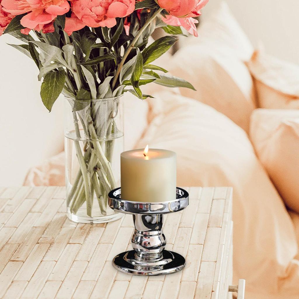 Candle Holders for Pillar Candles, Decorative Stands Home Use