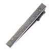 Paisley Tie Clip for Business Gunmetal Made In Japan Men, Accessory, Black,