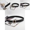 Ethnic Inspired Crystal Waterdiamond Faux Leather Belt With Alloy Snap For Women